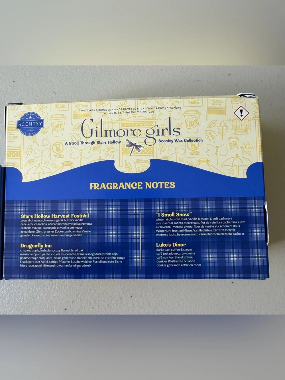 Scentsy Gilmore Girls Wax Bar Collection Set Discontinued